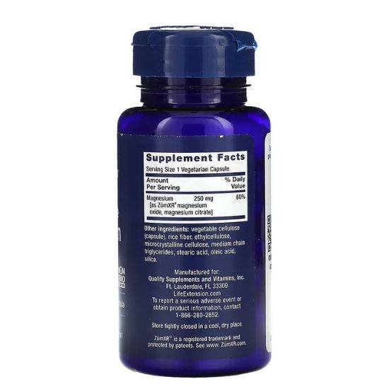 Extend-Release Magnesium, 60 vcaps, Life Extension - Vitax.ro