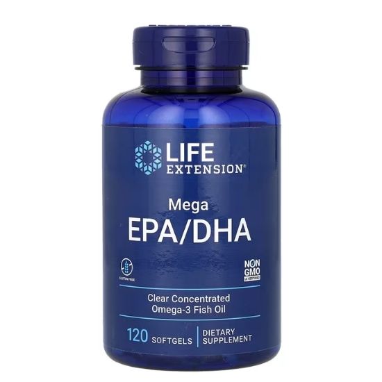 Mega EPA/DHA, 120 softgels, Life Extension - Vitax.ro
