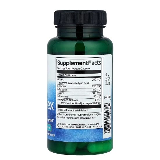 Ultra Gabaplex, 60 vcaps, Swanson - Vitax.ro