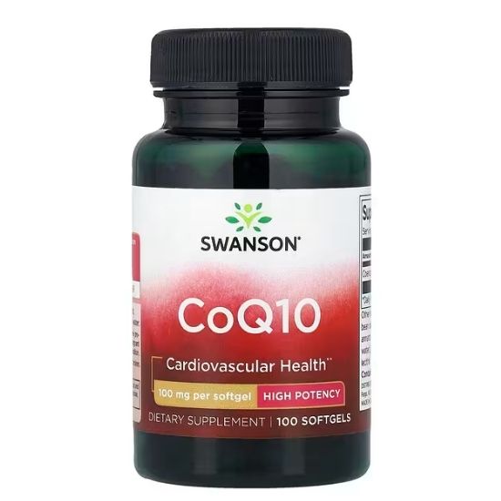 CoQ10, 100mg, 100 softgels, Swanson - Vitax.ro