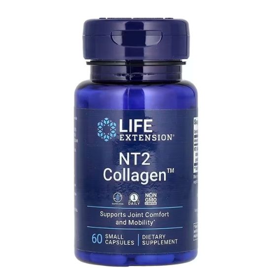 NT2 Collagen, 40mg, 60 small caps, Life Extension - Vitax.ro