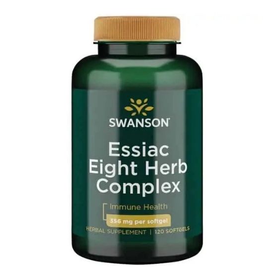 Essiac Eight Herb Complex, 356mg, 120 softgels, Swanson - Vitax.ro