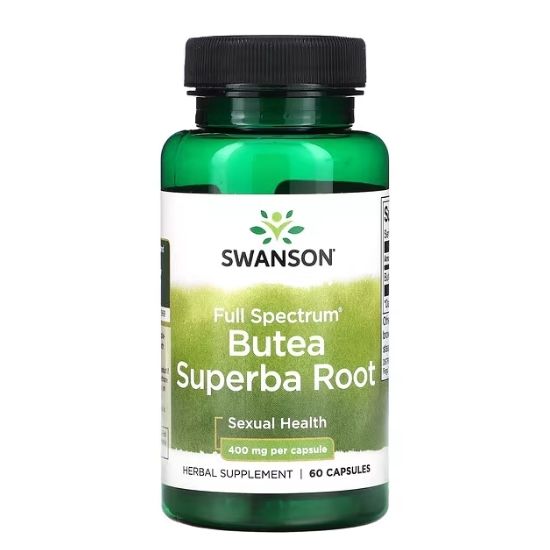 Full Spectrum Butea Superba Root, 400mg, 60 caps, Swanson - Vitax.ro