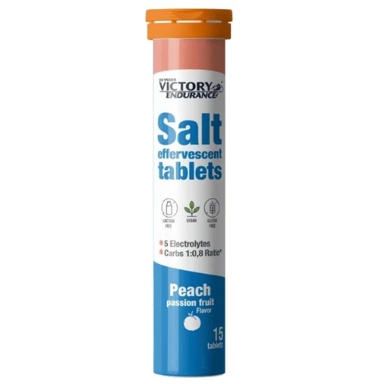 Salt Effervescent, Peach, 15 tablete, Weider