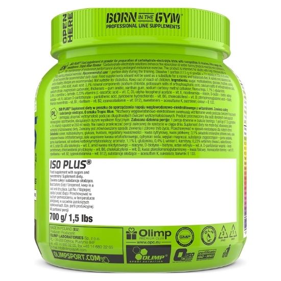 Iso Plus, Cola, 700g, Olimp Nutrition