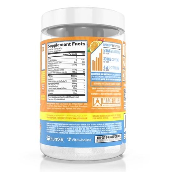 Loaded Pre, Sunny D Tangy Original, 420g, RYSE