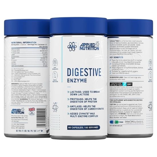 Digestive Enzyme, 60 caps, Applied Nutrition