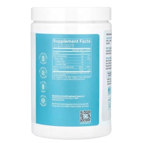 Fiber, Unflavored, 252g, Revive - Vitax.ro