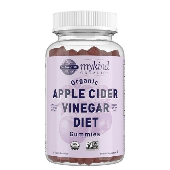 Mykind Organics Apple Cider Vinegar Diet Gummies, 63 vegan gummies, Garden of Life - Vitax.ro