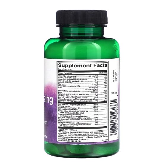 Hair Revitalizing Formula, 60 tabs, Swanson - Vitax.ro