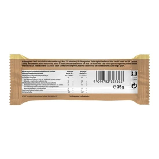 Whey-Wafer, Vanilla Yoghurt, 12 bars, Weider - Vitax.ro