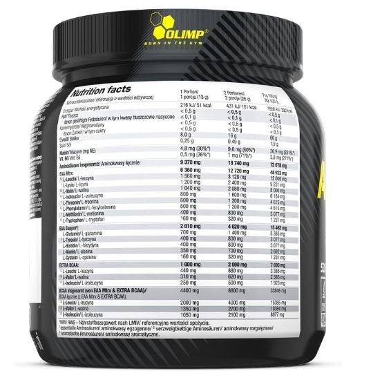 Amino EAA Xplode, Fruit Punch, 520g, Olimp Nutrition