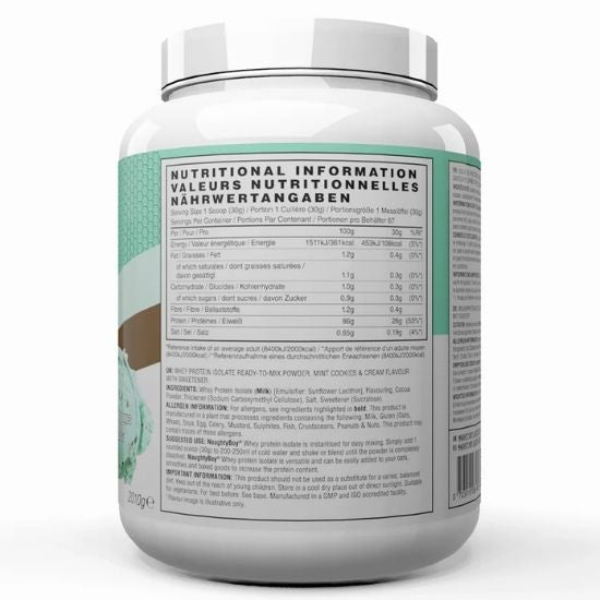 Iso-9, Mint Cookies & Cream, 2010g, Naughty Boy - Vitax.ro