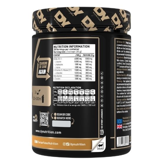 HIT BCAA 10:1:1, Mango, 400g, Dorian Yates
