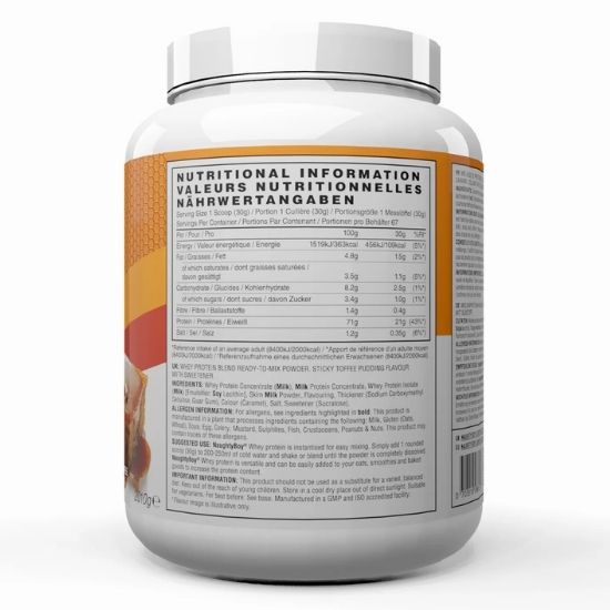 Advanced Whey, Sticky Toffee Pudding, 2010g, Naughty Boy - Vitax.ro