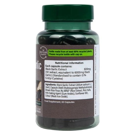 Black Garlic, 6000mg, 60 caps, Holland & Barrett - Vitax.ro