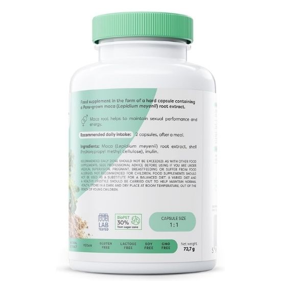Maca, 1000mg, 120 vegan caps, Osavi - Vitax.ro