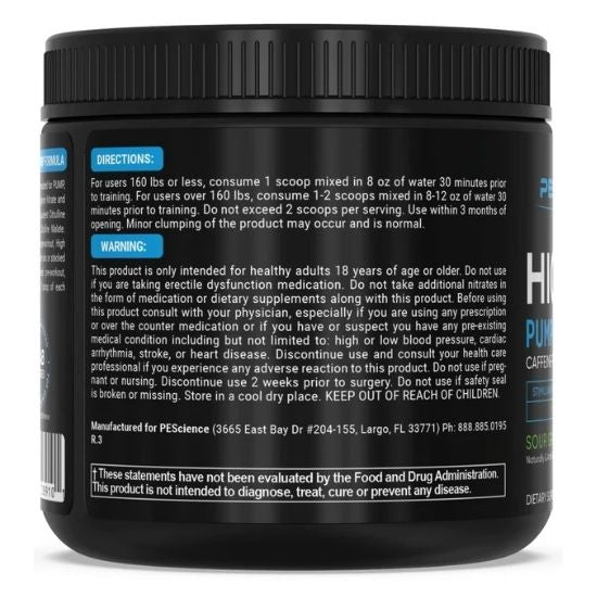 High Volume, Sour Green Apple, 270g, PEScience