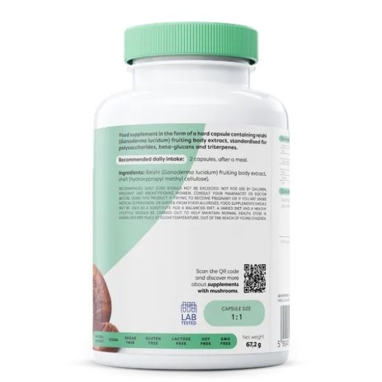 Reishi, 1000 mg, 120 vegan caps, Osavi - Vitax.ro