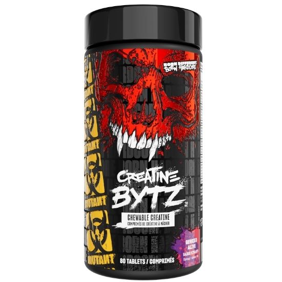 Creatine Bytz Chewables, Berried Alive, 80 chewables, Mutant - Vitax.ro