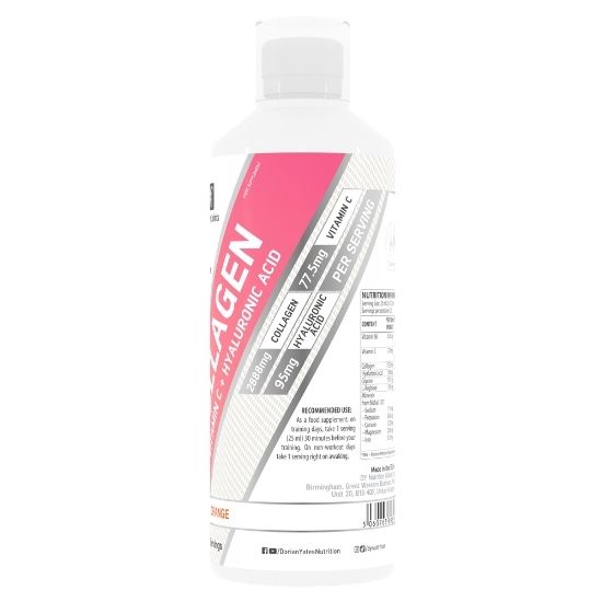 Liquid Collagen + Vitamin C + Hyaluronic acid, Orange, 500 ml, Dorian Yates