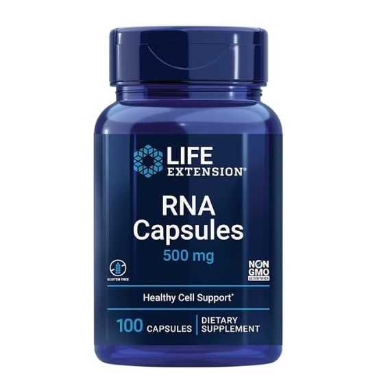 RNA Capsules, 500mg, 100 caps, Life Extension - Vitax.ro