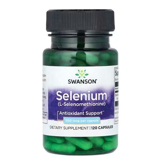 SeMSC Selenium, 200mcg, 120 caps, Swanson - Vitax.ro