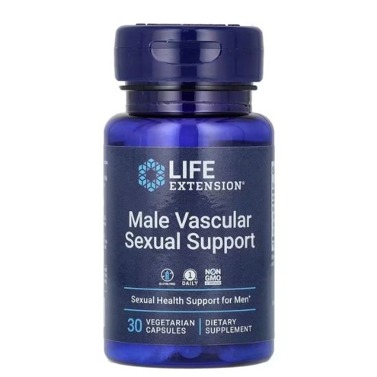 Male Vascular Sexual Support, 30 vcaps, Life Extension - Vitax.ro