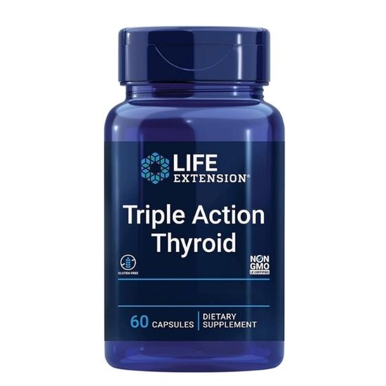 Triple Action Thyroid, 60 caps, Life Extension - Vitax.ro
