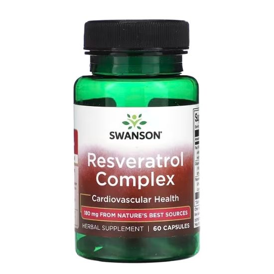 Resveratrol Complex, 60 caps, Swanson - Vitax.ro