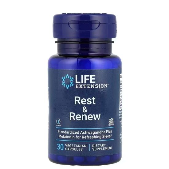 Rest & Renew, 30 vcaps, Life Extension - Vitax.ro