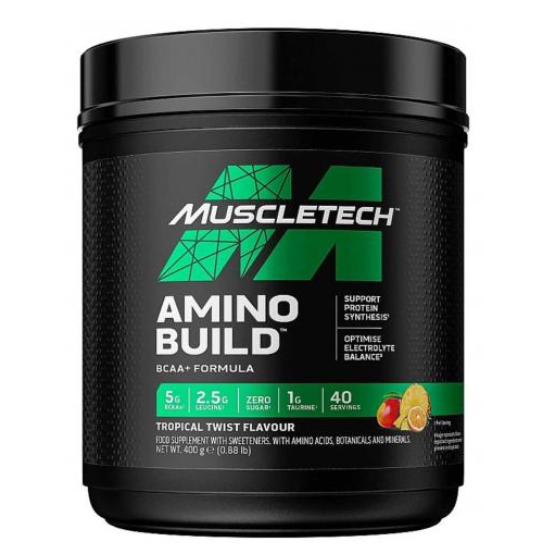 Amino Build, Tropical Twist, 400g, MuscleTech - Vitax.ro