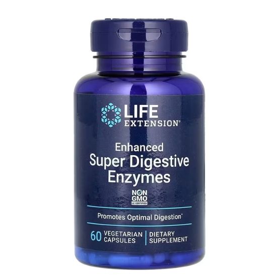 Enhanced Super Digestive Enzymes, 60 vcaps, Life Extension - Vitax.ro
