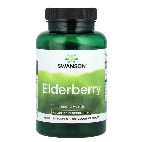 Elderberry, 120 vcaps, Swanson - Vitax.ro