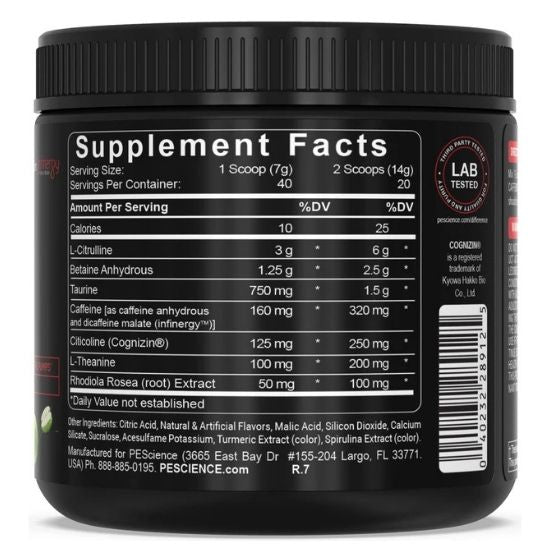 Prolific, Sour Green Apple, 280g, PEScience