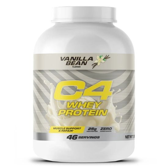C4 Whey Protein, Vanilla Bean, 1587g, Cellucor - Vitax.ro