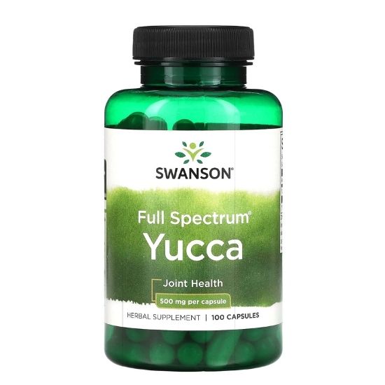Yucca, 500mg, 100 caps, Swanson - Vitax.ro