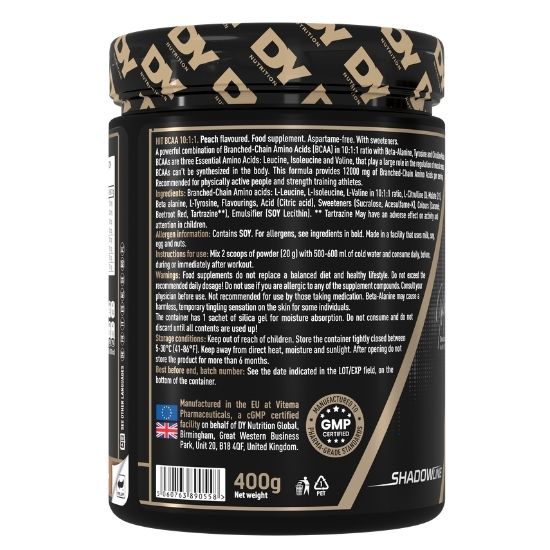 HIT BCAA 10:1:1, Peach, 400g, Dorian Yates