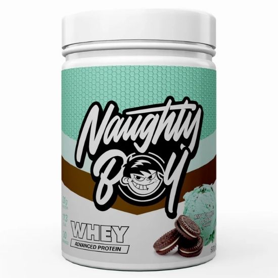 Advanced Whey, Mint Cookies & Cream, 900g, Naughty Boy - Vitax.ro