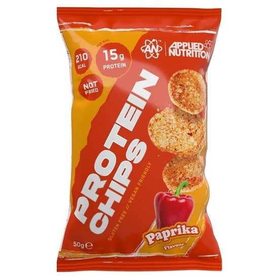 Protein Chips, Paprika, 7 x 50g, Applied Nutrition