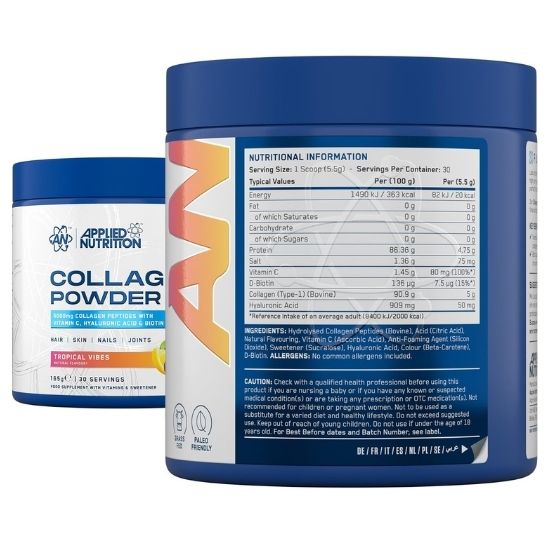 Collagen Powder, Tropical Vibes, 165g, Applied Nutrition