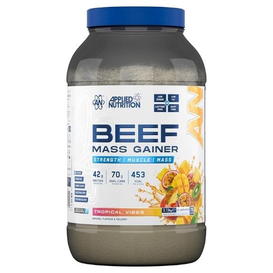 Beef Mass Gainer, Tropical Vibes, 3130g, Applied Nutrition