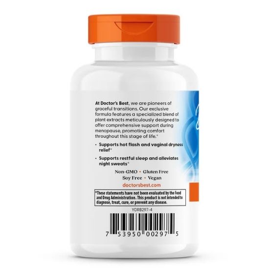 Menopause Spectrum with EstroG-100, 30 vcaps, Doctor's Best - Vitax.ro