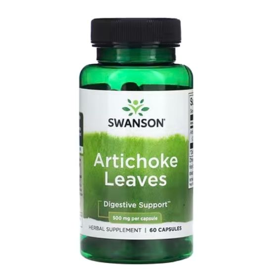 Artichoke Leaves (Cynara Scolymus), 500mg, 60 caps, Swanson - Vitax.ro