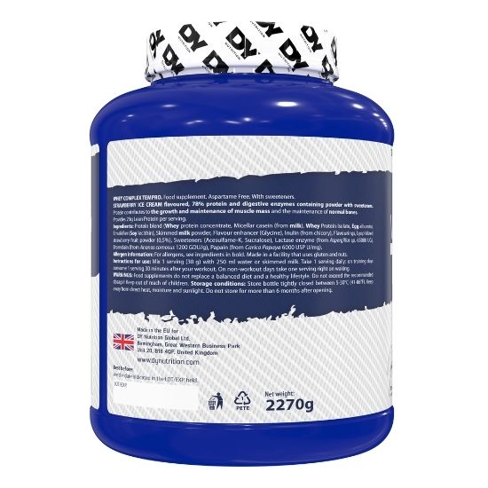 Whey Complex Tempro, Strawberry, 2270g, Dorian Yates