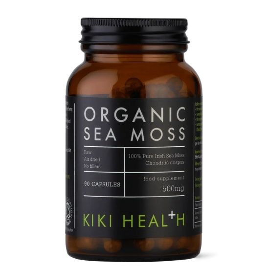 Sea Moss Organic 500mg, 90 caps, KIKI Health - Vitax.ro