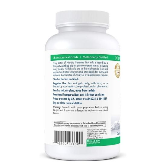 ProOmega CoQ10, 120 softgels, Nordic Naturals - Vitax.ro
