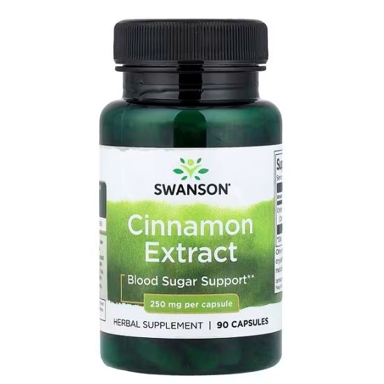 Cinnamon Extract, 250mg, 90 caps, Swanson - Vitax.ro