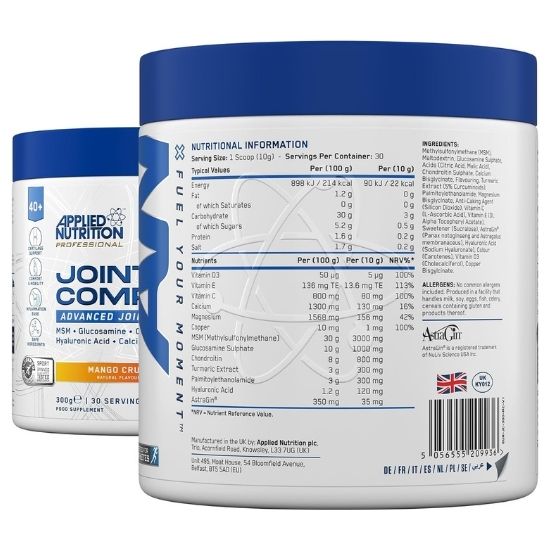 Agewell 40+ Joint Complex, Mango Crush, 300g, Applied Nutrition