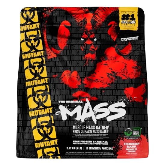 Mutant Mass, Strawberry Banana, 2270g, Mutant - Vitax.ro